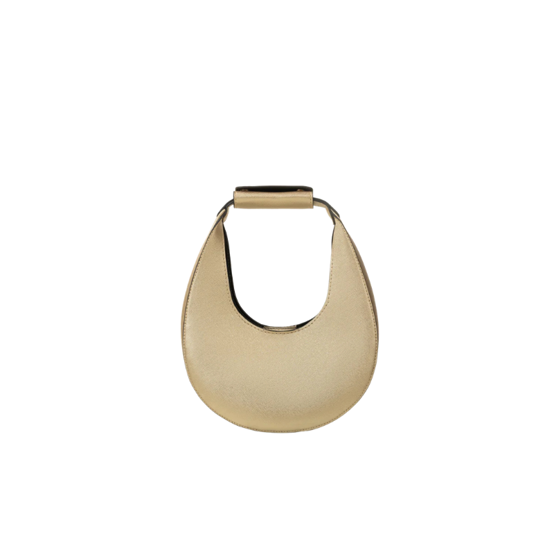 Metallic Beige  Handbag
