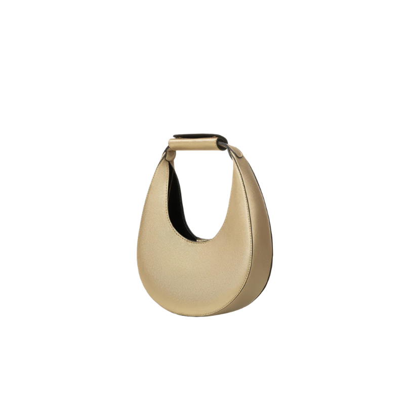 Metallic Beige  Handbag