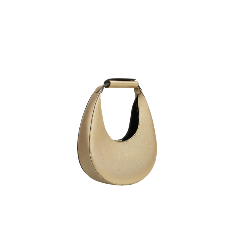 Metallic Beige  Handbag