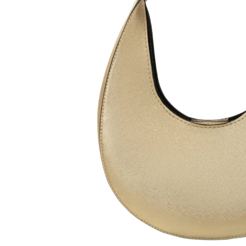 Metallic Beige  Handbag
