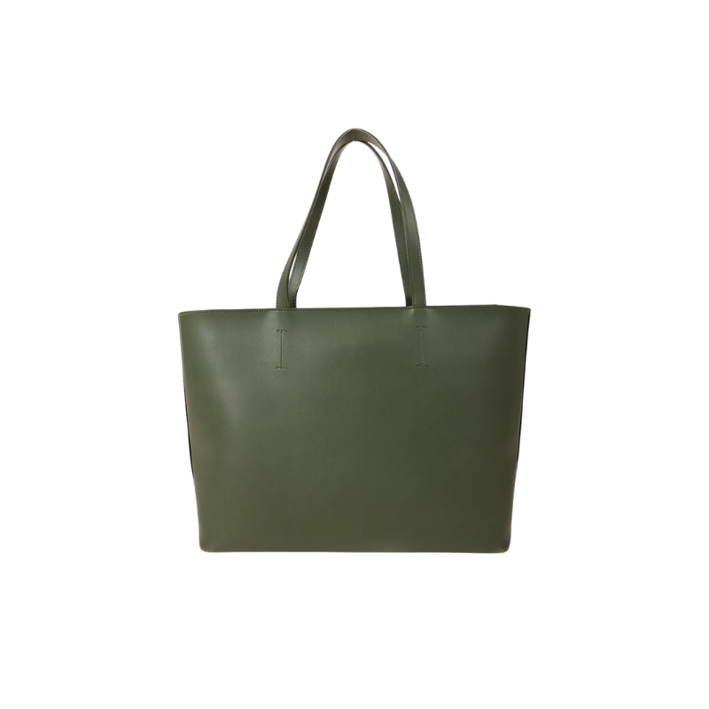 Olive Minimalist Tote Bag